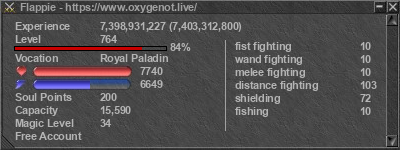 Signature for player Flappie