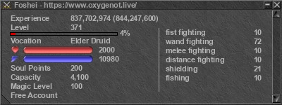 Signature for player Foshei