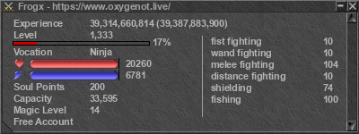 Signature for player Frogx