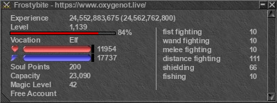 Signature for player Frostybite