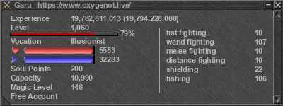 Signature for player Garu