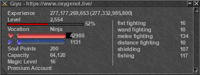 Signature for player Giyu