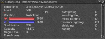 Signature for player Gliceriusza