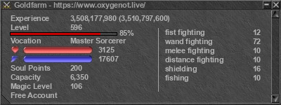 Signature for player Goldfarm