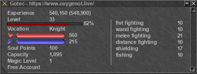 Signature for player Gotec