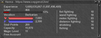 Signature for player Hanna