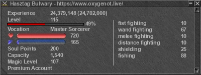 Signature for player Hasztag Bulwary