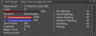 Signature for player Hell Knight