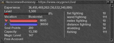 Signature for player Herecomesthemoney