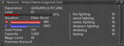 Signature for player Hexcore