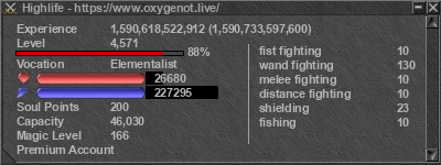 Signature for player Highlife