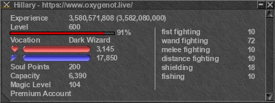 Signature for player Hillary