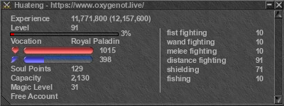 Signature for player Huateng