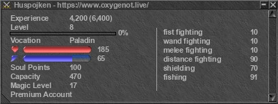 Signature for player Huspojken