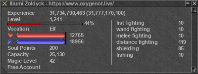 Signature for player Illumi Zoldyck