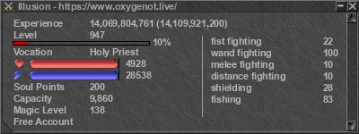 Signature for player Illusion