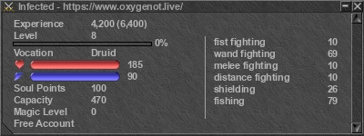 Signature for player Infected