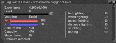 Signature for player Jag Gar O Fiskar