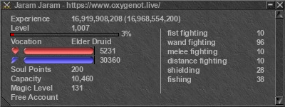 Signature for player Jaram Jaram