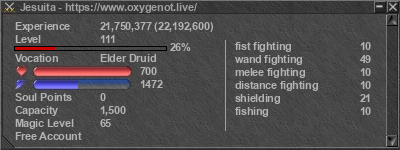 Signature for player Jesuita