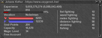 Signature for player Johans Keftur