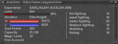 Signature for player Joixclone