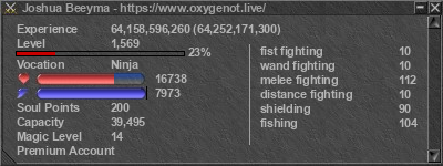 Signature for player Joshua Beeyma