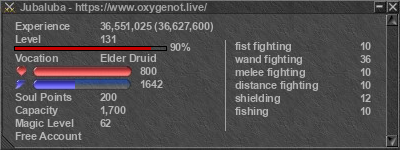 Signature for player Jubaluba