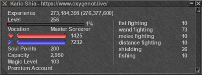 Signature for player Kario Shia