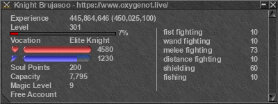 Signature for player Knight Brujasoo