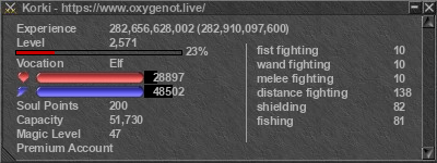 Signature for player Korki