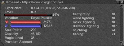 Signature for player Krossad