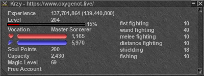 Signature for player Krzy