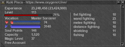 Signature for player Kuki Pisca