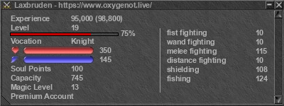 Signature for player Laxbruden