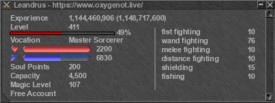 Signature for player Leandrus