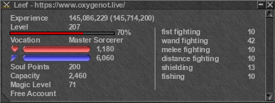 Signature for player Leef