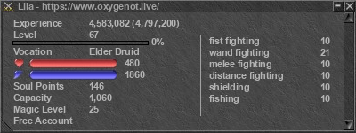 Signature for player Lila