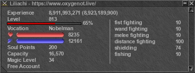 Signature for player Liliachi