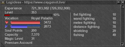 Signature for player Logicless