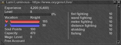 Signature for player Lumi Luminous