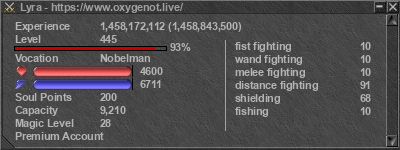 Signature for player Lyra