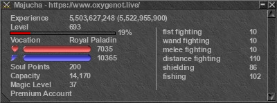 Signature for player Majucha