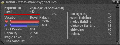 Signature for player Mandi