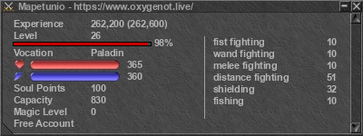 Signature for player Mapetunio