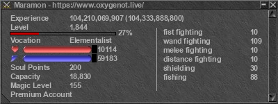 Signature for player Maramon