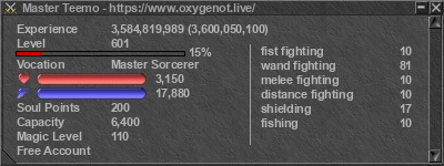 Signature for player Master Teemo