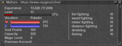 Signature for player Mattaro