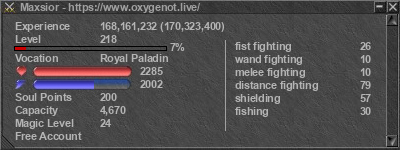 Signature for player Maxsior