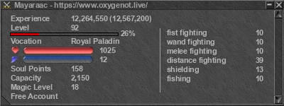 Signature for player Mayaraac